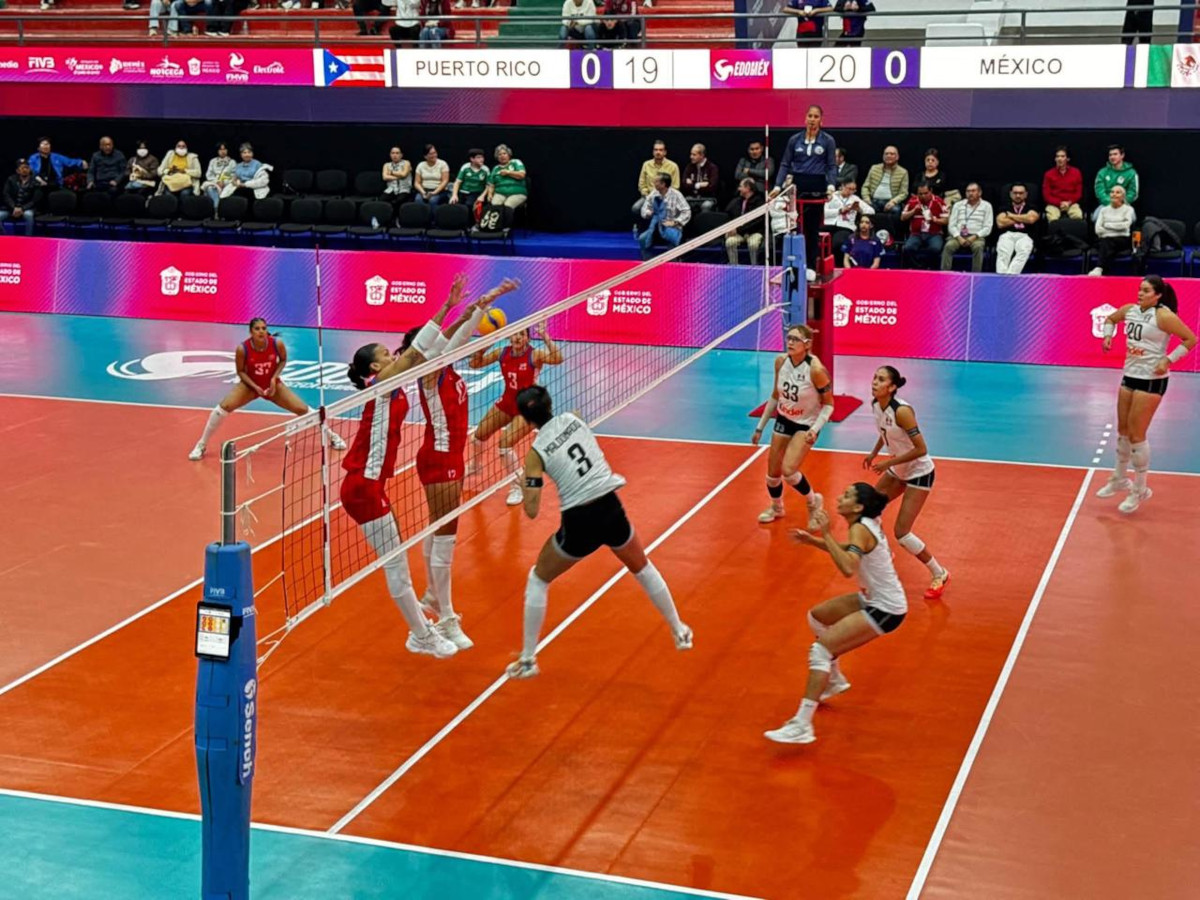 México vence a República Dominicana y Puerto Rico en el Final Six de voleibol
