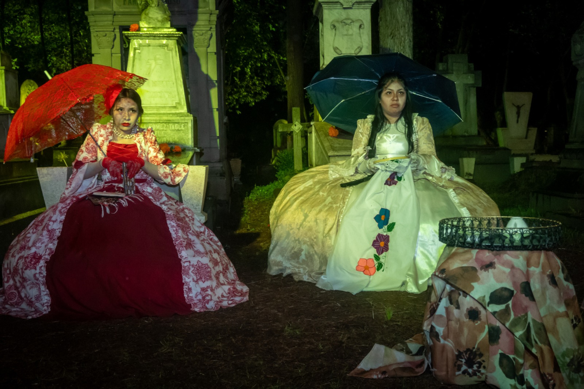 Recorridos en el Panteón de la Soledad en Toluca.