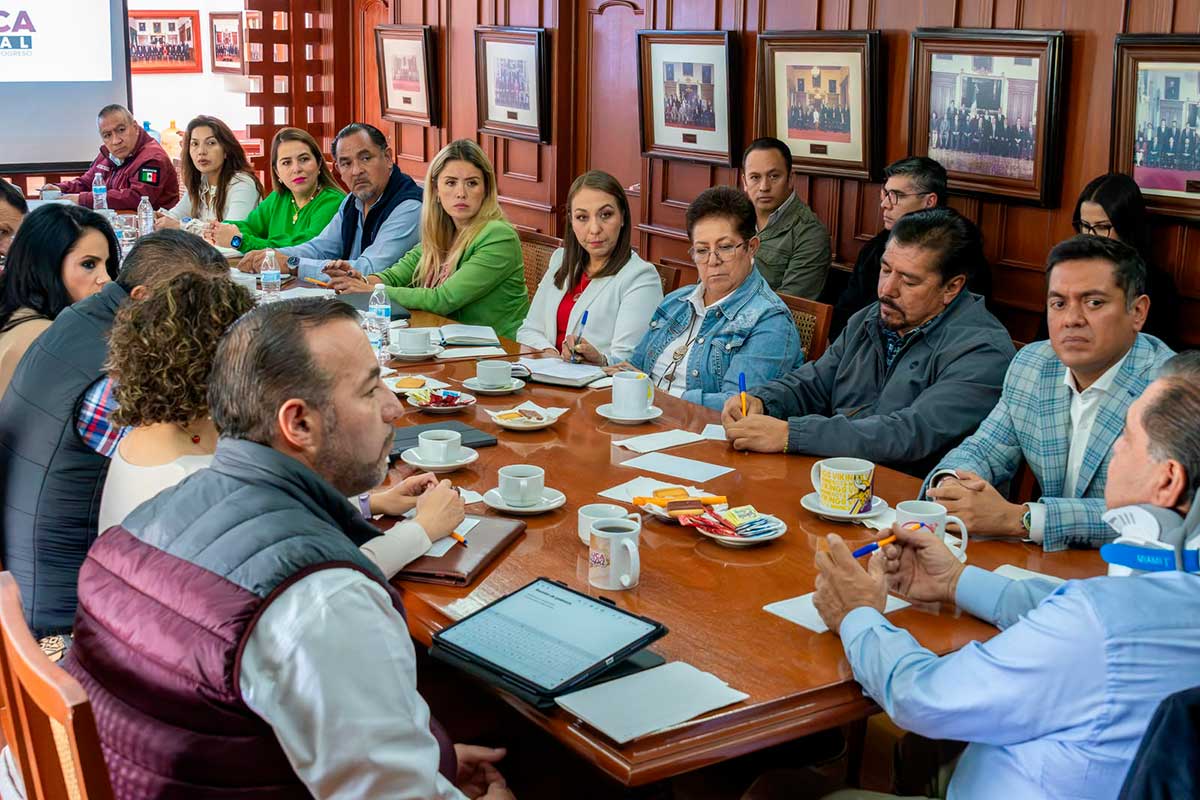 Toluca supervisa obras prioritarias.