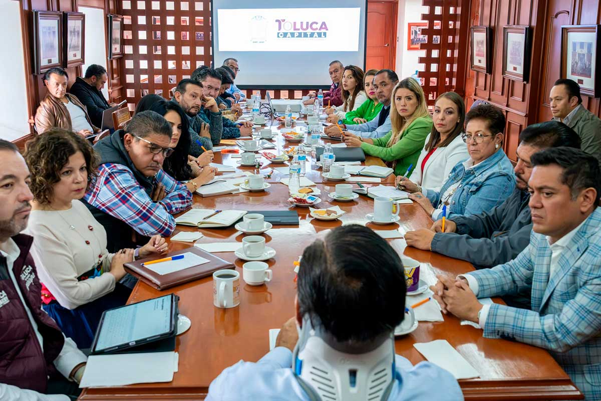 Toluca supervisa obras prioritarias.