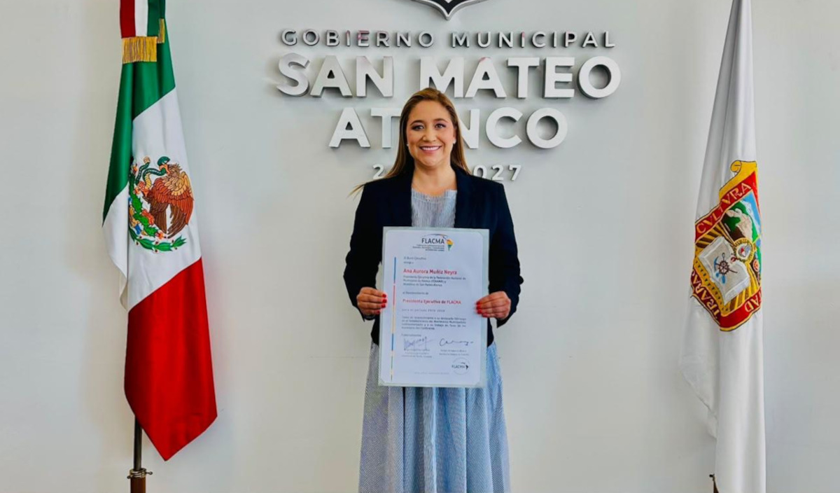 San Mateo Atenco tendrá representación en la dirigencia municipalista de América Latina