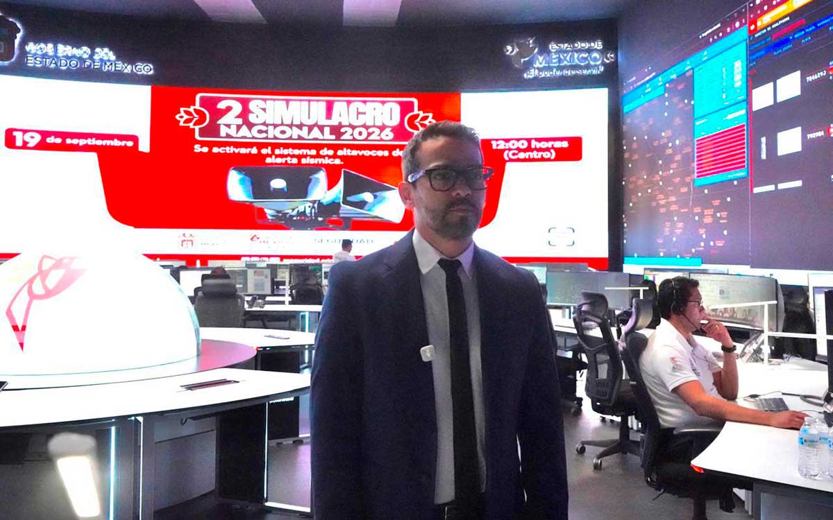 Simulacro Nacional. Alerta sísmica en el Edomex.