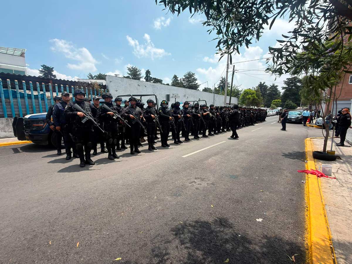 Toluca desplegará seguridad durante las fiestas patrias 2026.