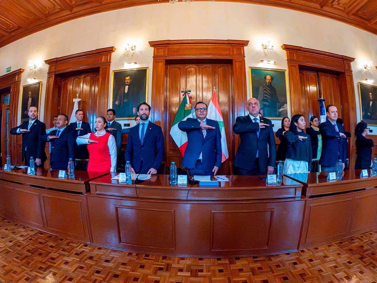 Toluca reconoce a la comunidad Libanesa.