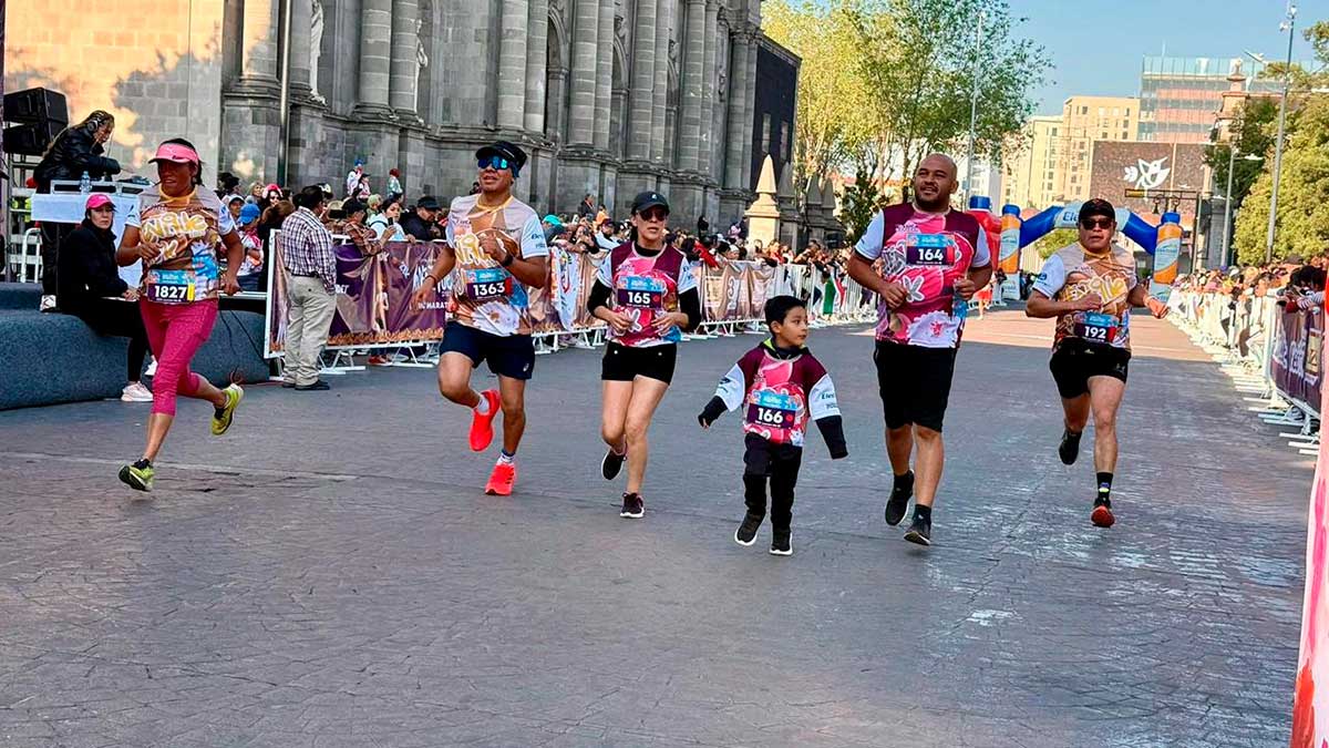 Corredores en Toluca.