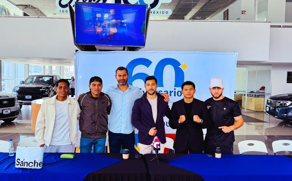 Anuncian función de boxeo en Toluca.
