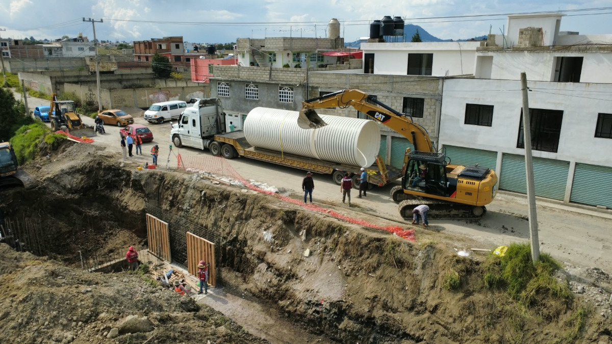 I nfraestructura hidráulica en Toluca.