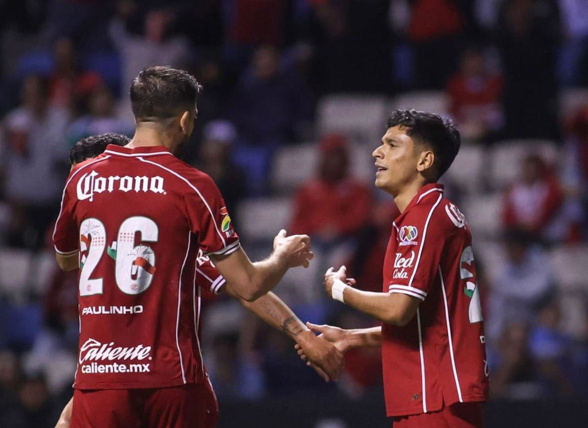 Toluca vence al Puebla 1-0.