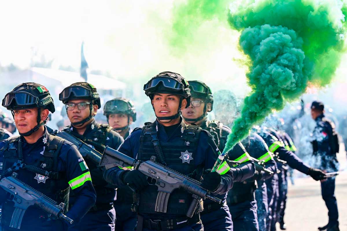 Desfile del 16 de Septiembre en Toluca.