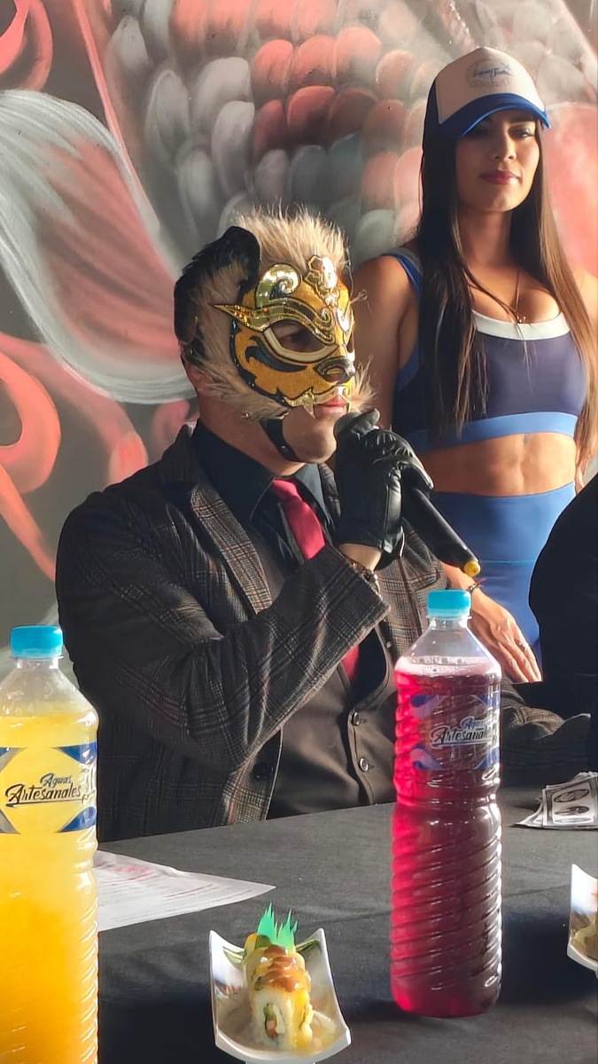 Luchadores de la AAA.