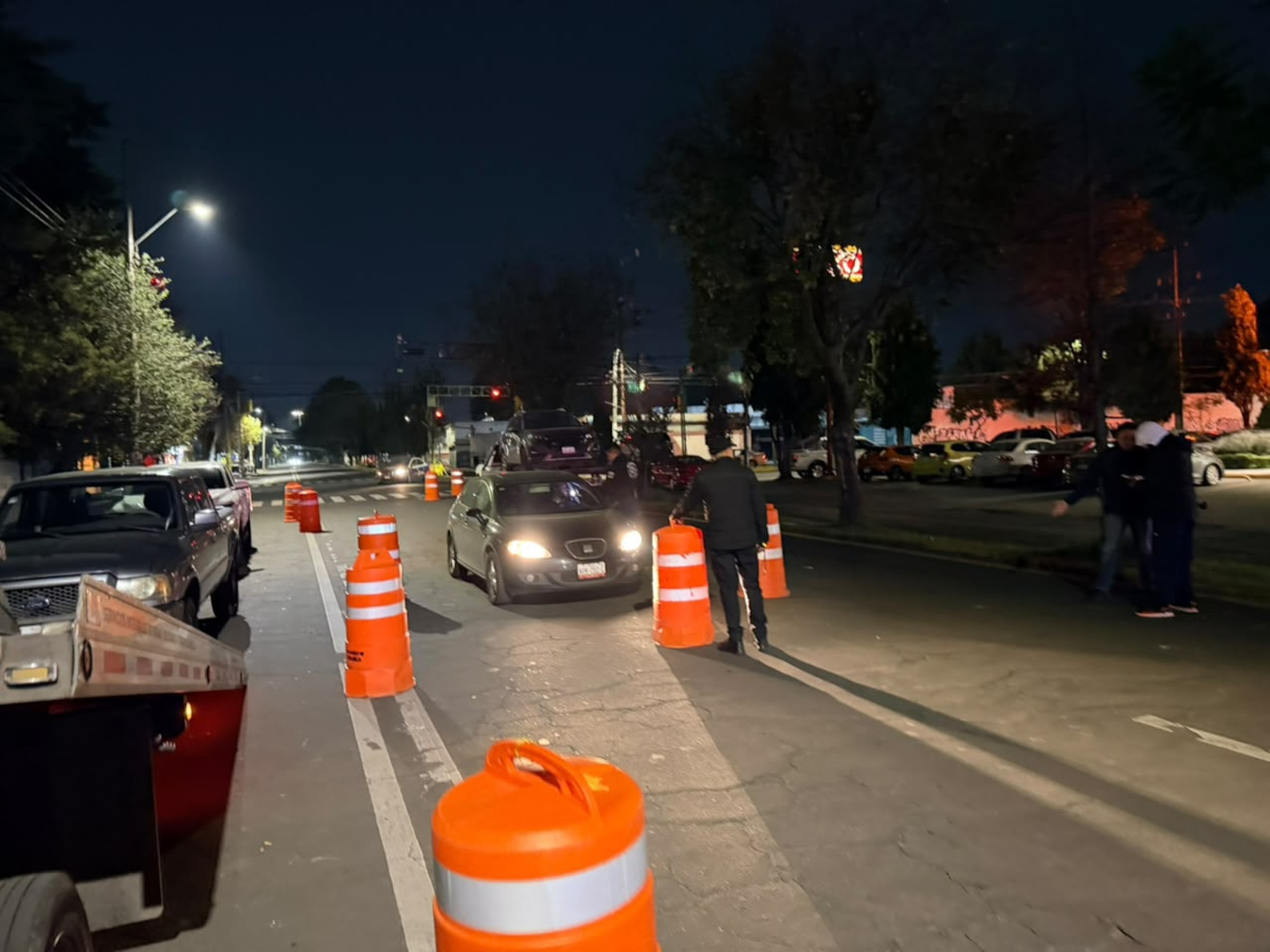 Operativos Conduce Sin Alcohol en Toluca.