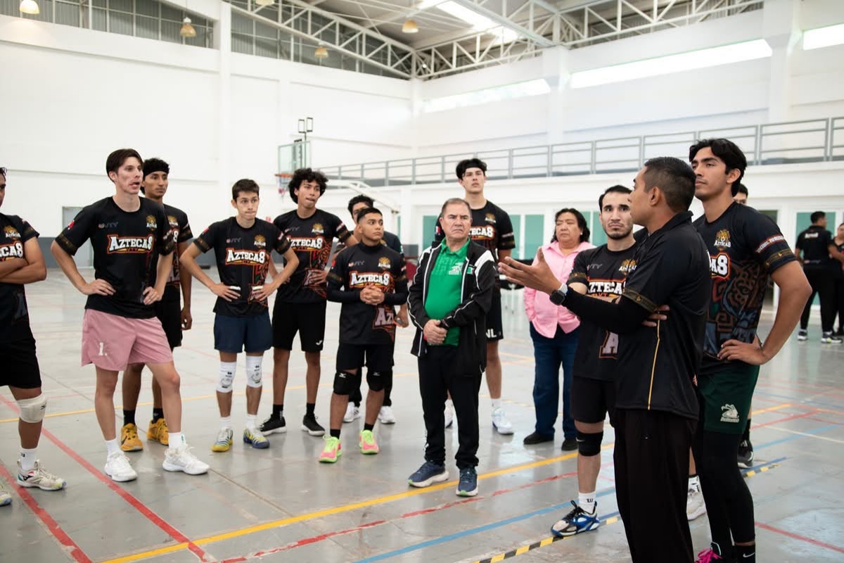 Aztecas Edomex debutará en liga de voleibolm