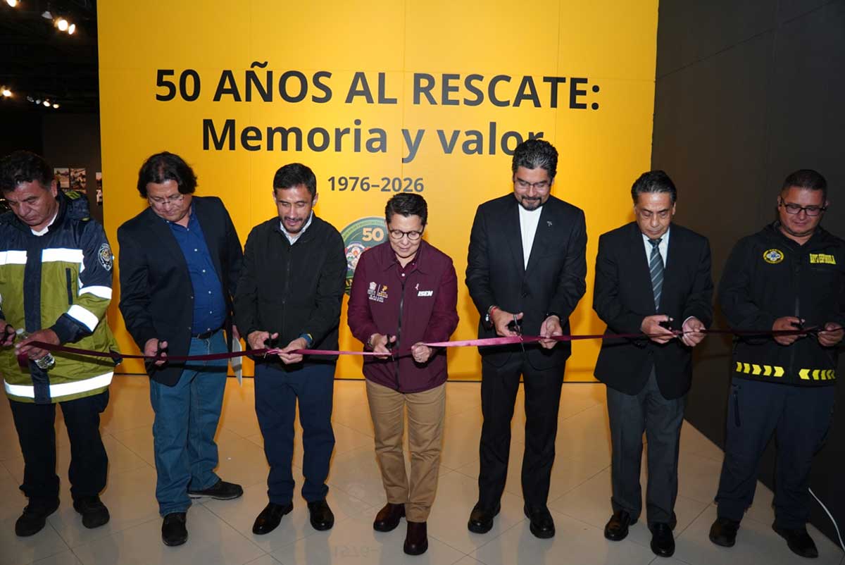 Exposición de la historia de la labor del SUEM.