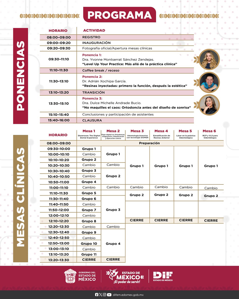 DIFEM realizará foro de actualización e innovación odontológica.