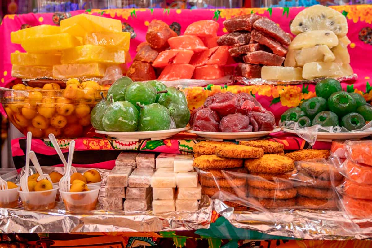 Dulces de la Feria del Alfeñique 2026.