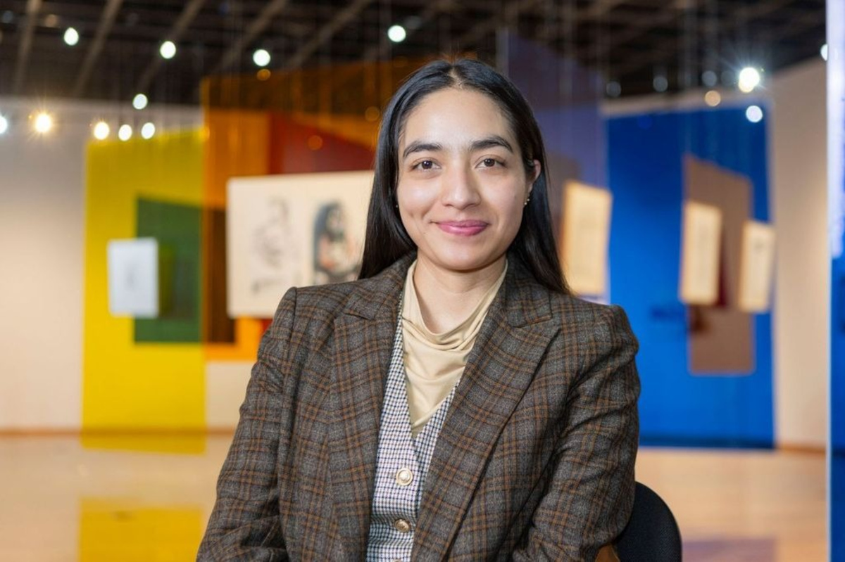 Diana Harami Lozano, estudiante de maestría de la UAEMéx.