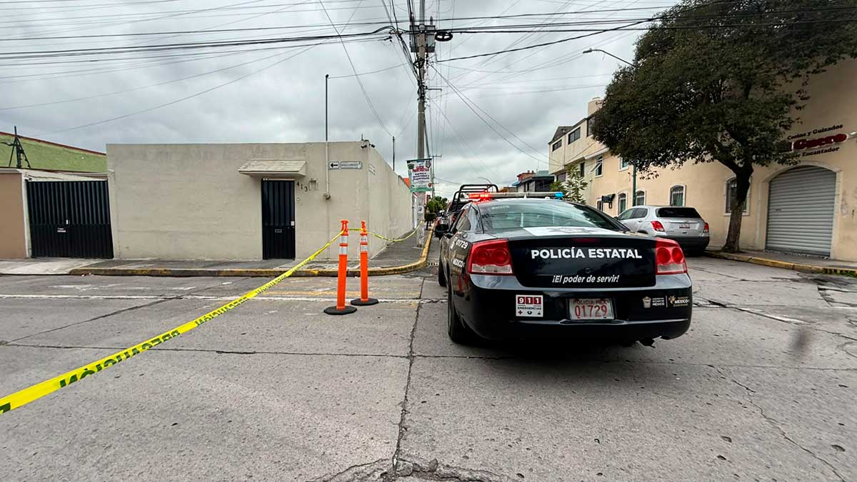 Movilización de cuerpos de emergencia por fuga de gas en Toluca.