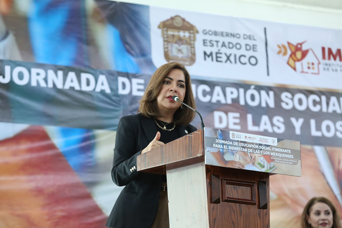 PJEdomex e IMEVIS entregan títulos de propiedad.