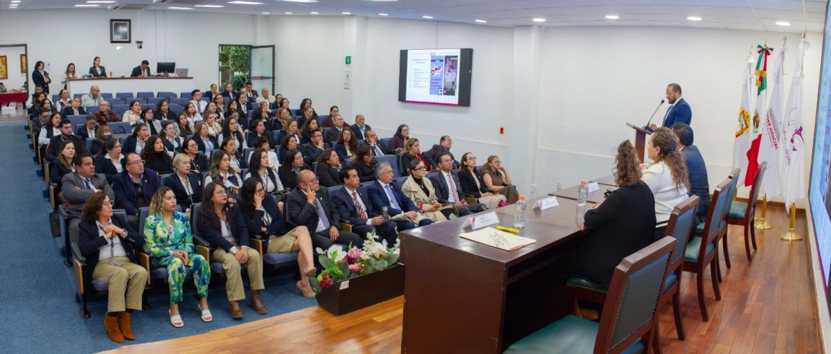 Capacitación del Poder Judicial del Edoméx.