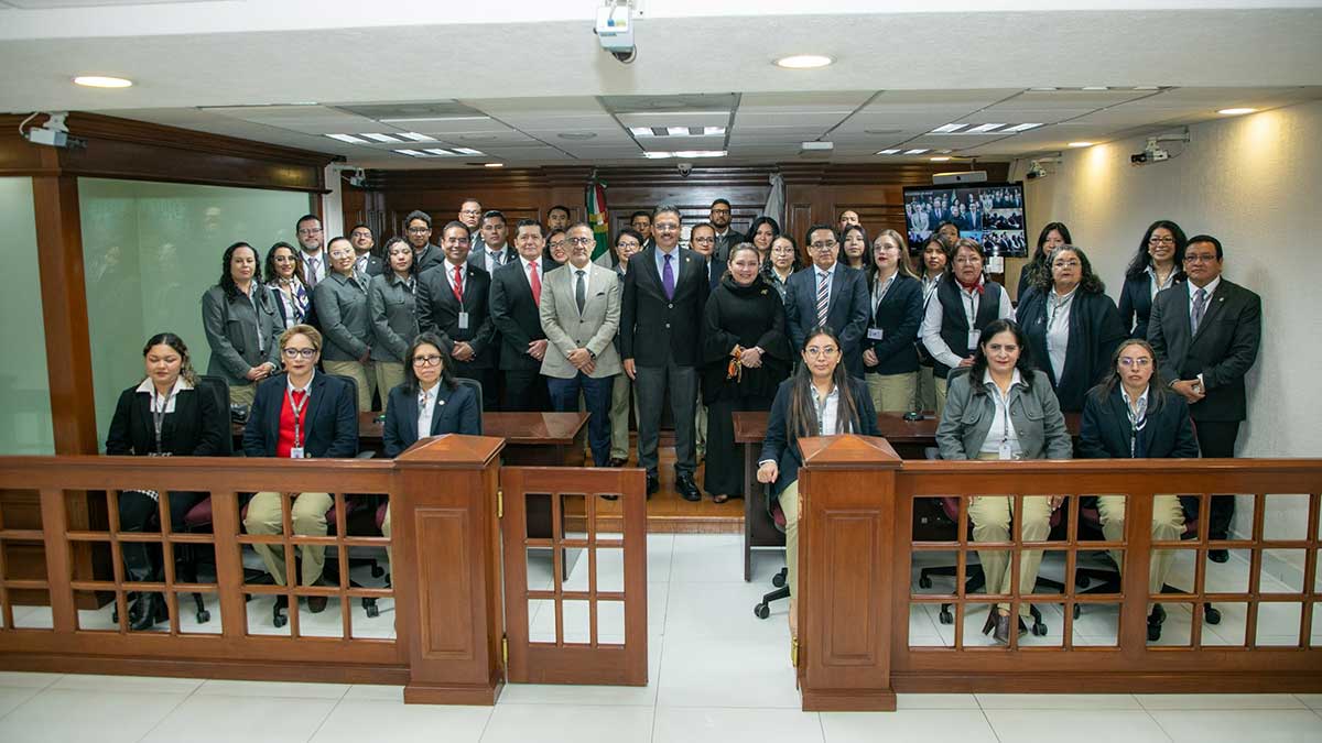 Funcionarios del Poder Judicia. del Edomex.