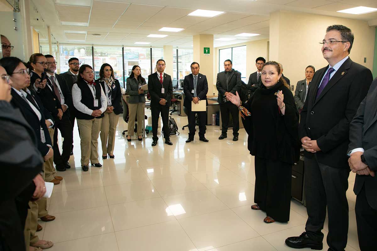 Funcionarios del Poder Judicia. del Edomex.