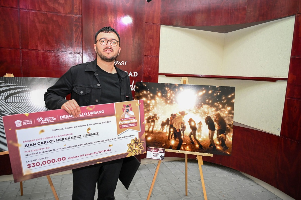 Ganadores de Concurso de Fotografía de espacios públicos.