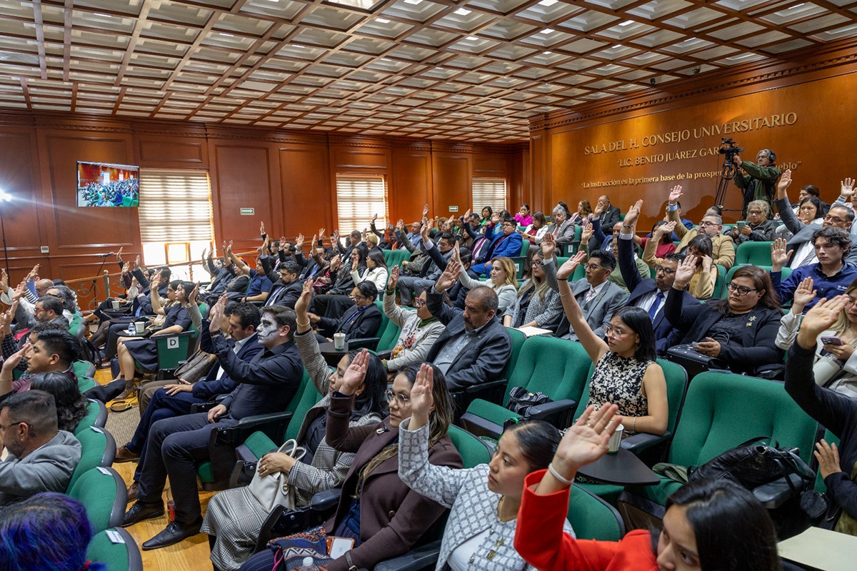 Evento de la UAEMéx y su Consejo Universitario.