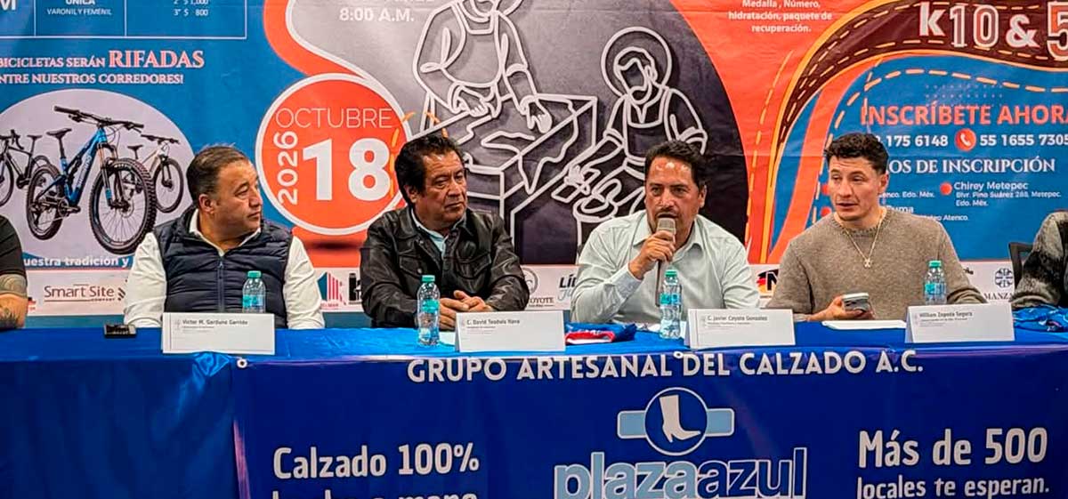San Mateo Atenco recupera su carrera atlética para celebrar la tradición zapatera