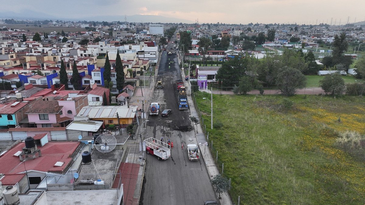 Toluca alerta por cierres viales por pavimentación de calles.