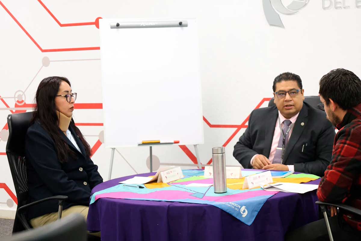 Capacitación de servidores judiciales.